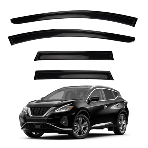 4pcs Window Visors Rain Guards for 2015 (4 Count)