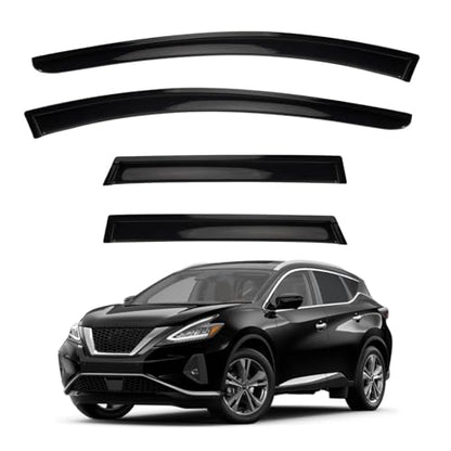 4pcs Window Visors Rain Guards for 2015 (4 Count)
