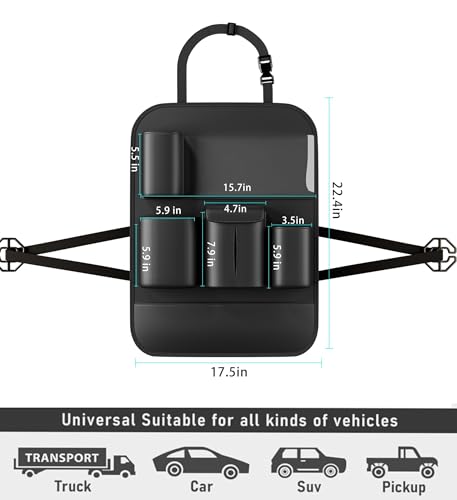 Backseat Car Organizer with Touch Screen