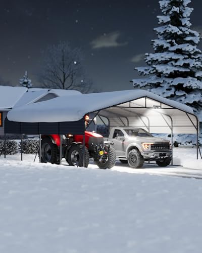20x20FT Metal Carport Heavy