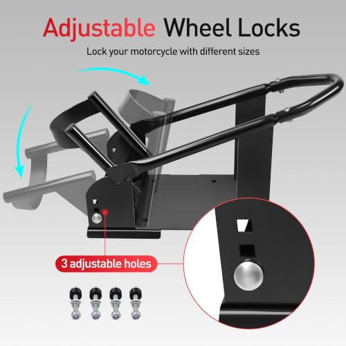 Motorcycle Wheel Chock for Trailer