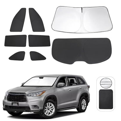 Window Shades for Toyota Highlander 2014 (8 Count)