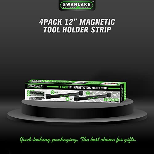 4 Piece 12" Magnetic Tool Holder Storage Organizer