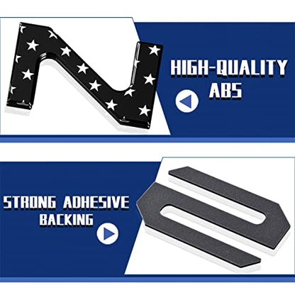 Tailgate Inserts Letters Compatible for 2022 2023 2024 2025 Santa Cruz 3D Raised & Strong Adhesive Decals Letters Rear Emblem Decal Sticker Compatible for Santa Cruz Accessories