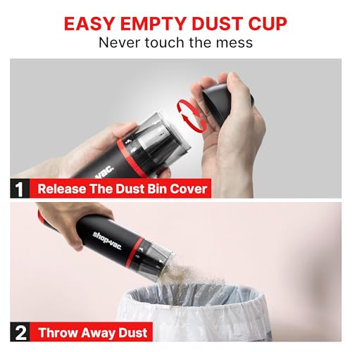 3-in-1 Car Vacuum & Air Duster, 14000Pa Mini Cordless Vacuum