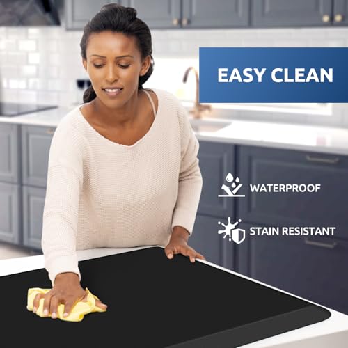 0.8" Thick Kitchen Mat Cushioned Anti Fatigue Rug Comfort Floor Mats