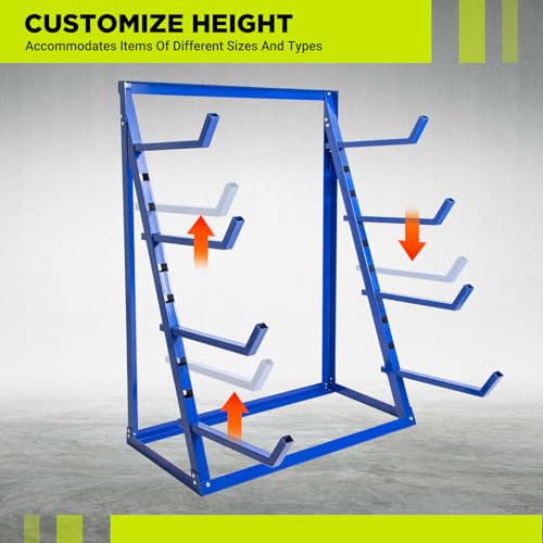 Steel Horizontal Storage Rack with 4