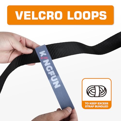 Car Tie Down Straps for Trailers (4 Count)