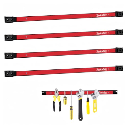 4 Pieces 24" Magnetic Tool Holder Strip (4 Count)