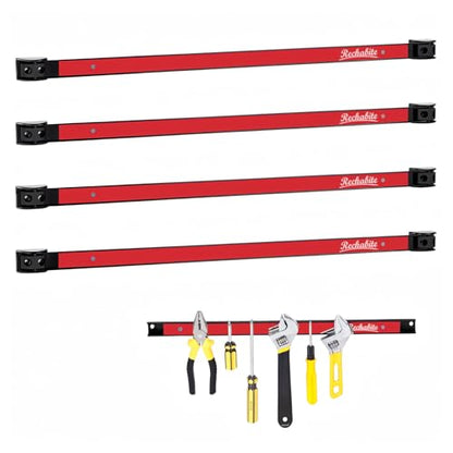 4 Pieces 24" Magnetic Tool Holder Strip (4 Count)