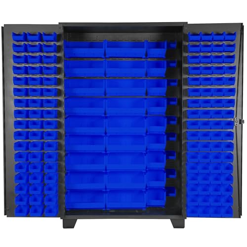 Tool Storage Cabinet with Bin Mounts