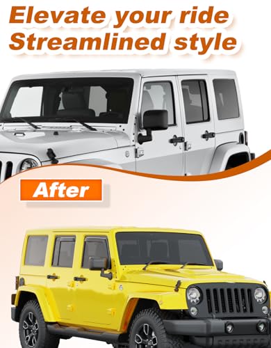 Window Visors Rain Guards for 2007