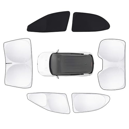 6pcs Car Window Shades for Toyota Camry 2018 (6 Count)