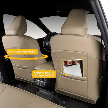 Custom Fit Camry Seat Covers for 2025 2026 Toyota Camry XLE XSE