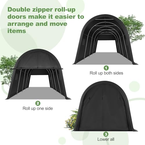 Carport Canopy 12x20 Heavy Duty Portable Garage
