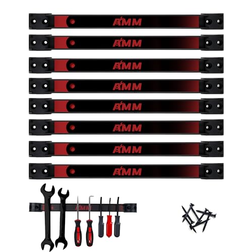 8PCS Magnetic Tool Holder Strip (8 Count)
