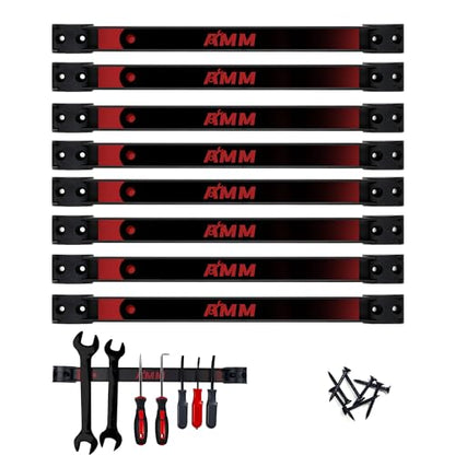 8PCS Magnetic Tool Holder Strip (8 Count)