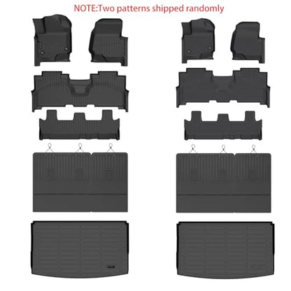Floor Mats for Ford Expedition Max 8 Seats 2021