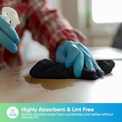 24PK Microfiber Cleaning Cloth (24 Count)