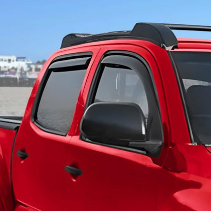 in Channel Extra Durable Rain Guards for Trucks Toyota Tacoma 2005 (4 Count)