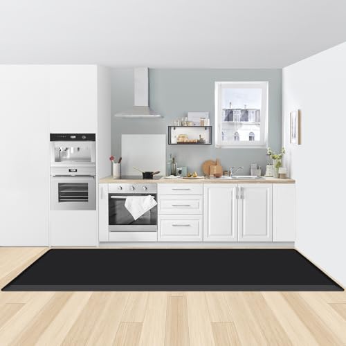 0.8" Thick Kitchen Mat Cushioned Anti Fatigue Rug Comfort Floor Mats