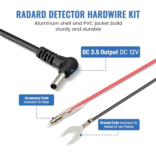 Radar Detector Hardwire Kit