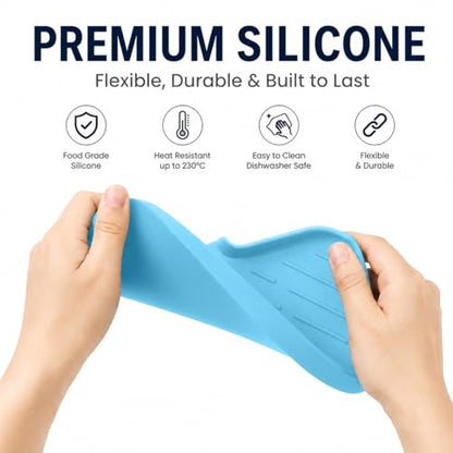 Silicone Soap Dish with Drain Spout