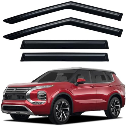 Window Visors Rain Guards for 2022 2023 2024 2025 2026 Mitsubishi Outlander