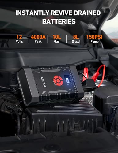 A30 Jump Starter with Air Compressor