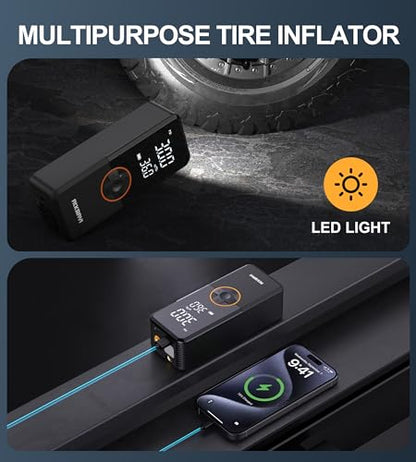 Tire Inflator Portable Air Compressor