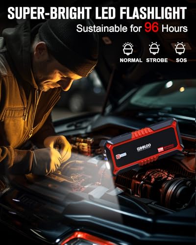 GP4000 SuperSafe 4000A Jump Starter