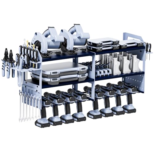 Large Wall Mount Power Tool Organizer