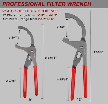 Oil Filter Wrench Set