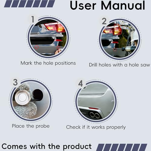 Parking Sensor Kit LCD (4 Count)