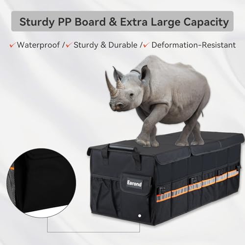 Car Trunk Organizer with Lid