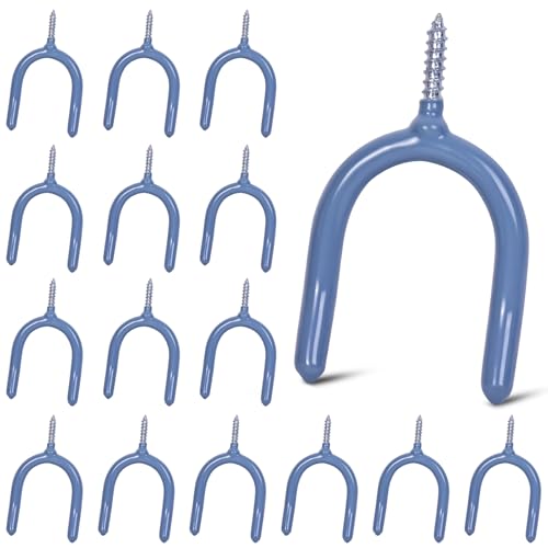 16 Pack Garage Storage System Steel U Hooks with Anti (6 Count)