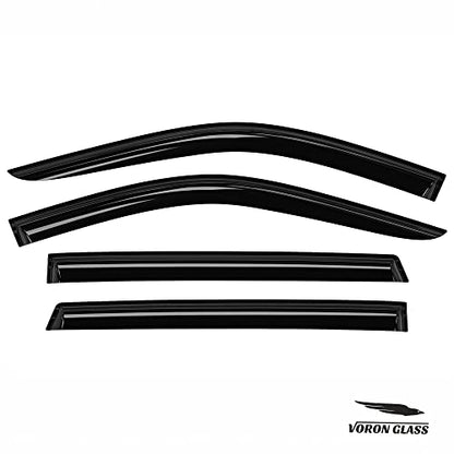 Tape on Extra Durable Rain Guards for Chevrolet