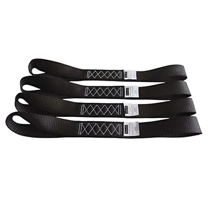 Soft Loop Tie Down Straps (4 Count)