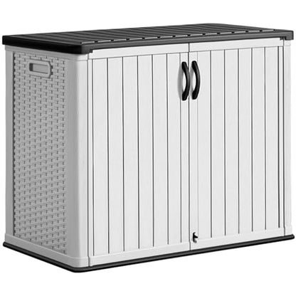 Outdoor Storage Cabinet with Lockable Doors