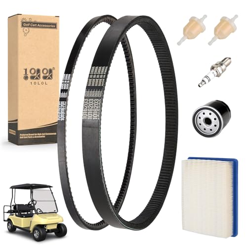 Golf Cart Tune Up Kit & Drive Starter Belt for Club Car DS 1992