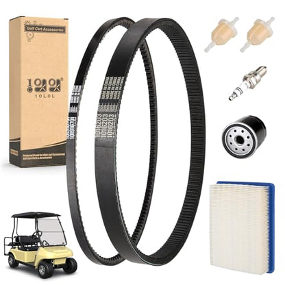 Golf Cart Tune Up Kit & Drive Starter Belt for Club Car DS 1992