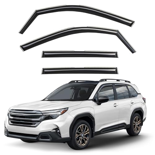 Window Deflectors Smoke Tinted in (4 Count)