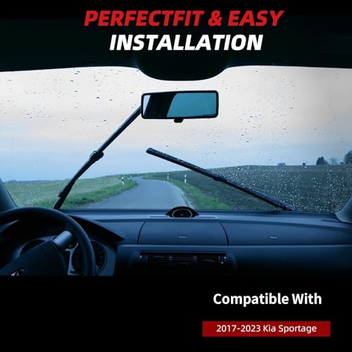 Windshield Wipers Replacement for Kia Sportage 2017