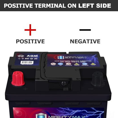 MM H4L Start and Stop Car BCI Group Size 140 Positive Terminal on Left Side [+