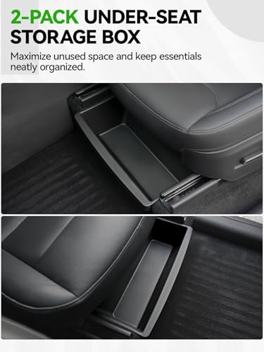 Center Console Organizer for 2025 2026 Tesla Model Y Juniper