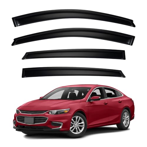 4pcs Window Visors Rain Guards for 2016