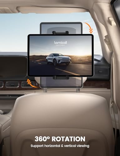 Tablet Holder for Car Headrest