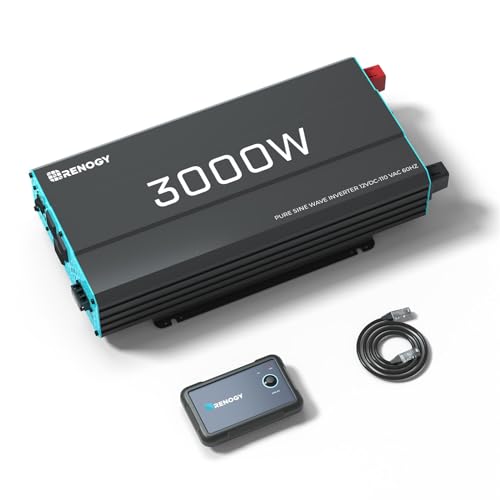 Inverter P2 3000W Pure Sine Wave Inverter 12V DC to 120V AC Converter for Home