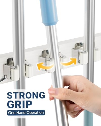 Broom Holder Door Mount