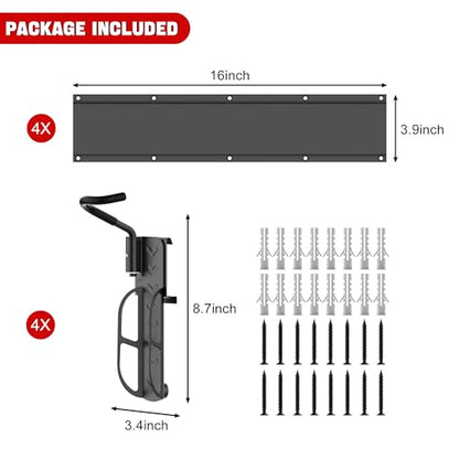 Swivel Bike Storage Rack